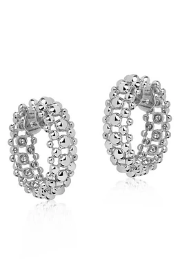 Hueb Bubbles Hoop Earrings in White Gold at Nordstrom