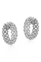 Hueb Bubbles Hoop Earrings in White Gold at Nordstrom