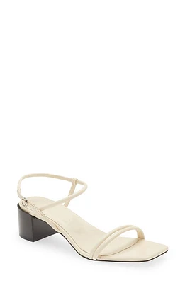 aeyde Estelle Ankle Strap Sandal Creamy at Nordstrom,