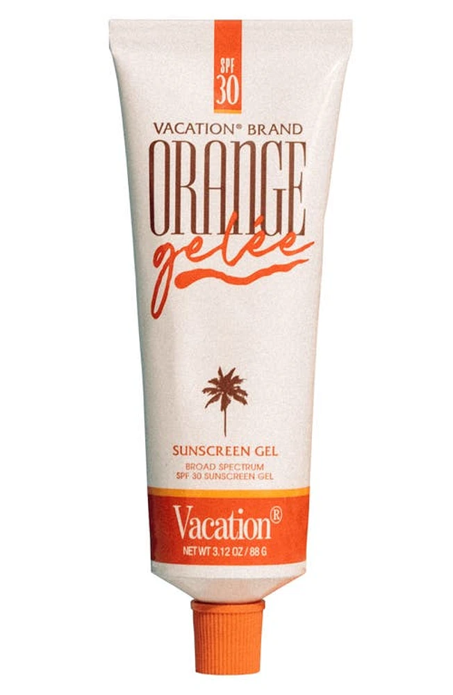 Vacation Orange Gelée SPF 30 Sunscreen Gel at Nordstrom, Size 3.4 Oz