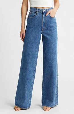 SLVRLAKE Eva Wide Leg Jeans Sweet Memory at Nordstrom,