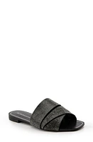 bcbg Kadence Slide Sandal in Smoke /Black at Nordstrom, Size 5