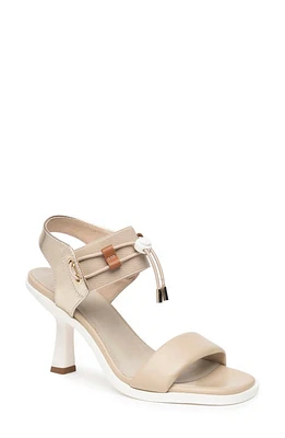 NeroGiardini Ankle Strap Sandal Beige /Khaki at Nordstrom,