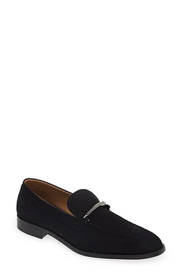 BOSS Lisbon Bit Loafer in Navy at Nordstrom, Size 11Us