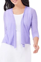 NIC+ZOE 4-Way Linen Blend Convertible Cardigan at Nordstrom,