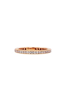 Sethi Couture Channel Set Diamond Ring Rose Gold/ at Nordstrom