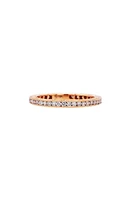 Sethi Couture Channel Set Diamond Ring Rose Gold/ at Nordstrom