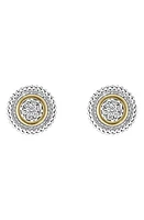 LAGOS Caviar Diamond Stud Earrings at Nordstrom