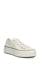 Valentino Garavani VLOGO Toile Platform Sneaker Ivory at Nordstrom,