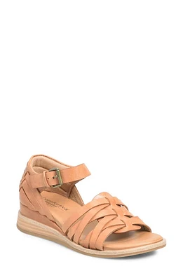 Comfortiva Marina Wedge Sandal Luggage at Nordstrom,