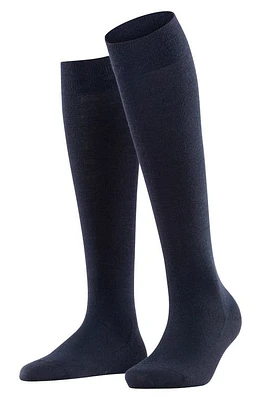 Falke Soft Merino Knee High Socks Dark Navy at Nordstrom,