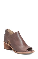 Söfft Carleigh Peep Toe Bootie Cocoa Brown at Nordstrom,