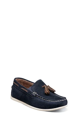 Florsheim Kids' Jasper Tassel Loafer Navy at Nordstrom, M