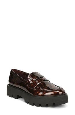 Franco Sarto Balin Platform Loafer Brown Multi at Nordstrom,