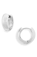 BP. Sterling Silver Dipped Mini Bold Huggie Hoop Earrings at Nordstrom