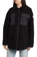 Canada Goose Simcoe High Pile Fleece Shacket at Nordstrom,