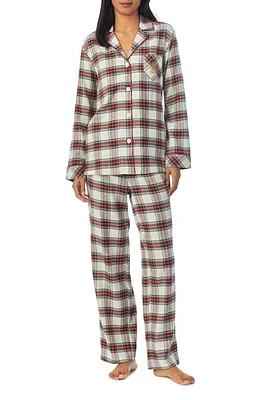 Lauren Ralph Plaid Cotton Blend Pajamas at Nordstrom,