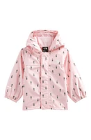 The North Face Antora Waterproof Recycled Polyester Rain Jacket in Purdy Pink Joy Floral Print at Nordstrom, Size 0-3M