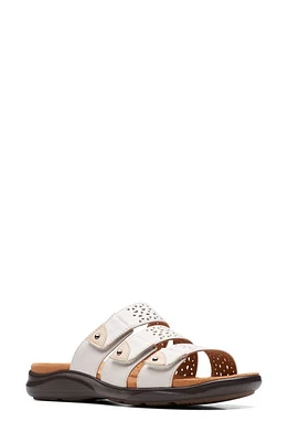 Clarks(r) Kitly Walk Sandal White at Nordstrom,