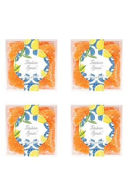 sugarfina Italian Spritz Set of 4 Candy Cubes in Blue at Nordstrom