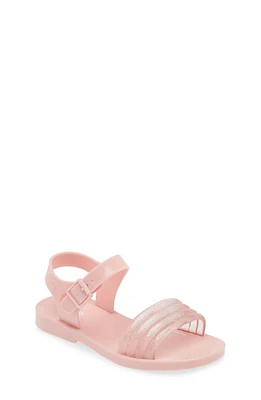 Mini Melissa Kids' Mar Wave Sandal Pink/Glitter Pink at Nordstrom, M