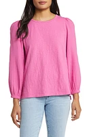 caslon(r) Mixed Media Gauze Top at Nordstrom,