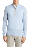 johnnie-O Baron Half Zip Wool Blend Sweater at Nordstrom,