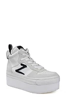 ZIGI Bruce Platform Sneaker White at Nordstrom,