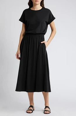 Nation LTD Garcelle Organic Cotton T-Shirt Midi Dress at Nordstrom,