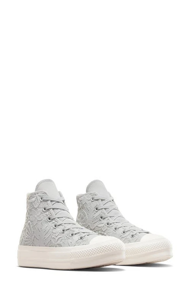 Converse Chuck Taylor All Star Lift High Top Sneaker Fossilized/Egret/Fossilized at Nordstrom,