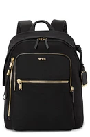 Tumi Halsey Backpack in Black/Gold at Nordstrom