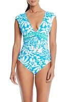 Rod Beattie Cap Sleeve One-Piece Swimsuit Coldwater at Nordstrom,