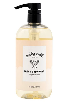 Tubby Todd Bath Co. Hair + Body Wash in Fragrance-Free at Nordstrom