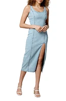 BLANKNYC Denim Midi Dress Fade Away at Nordstrom,