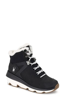 Spyder Cadence 2 Faux Fur Waterproof Boot Black at Nordstrom,