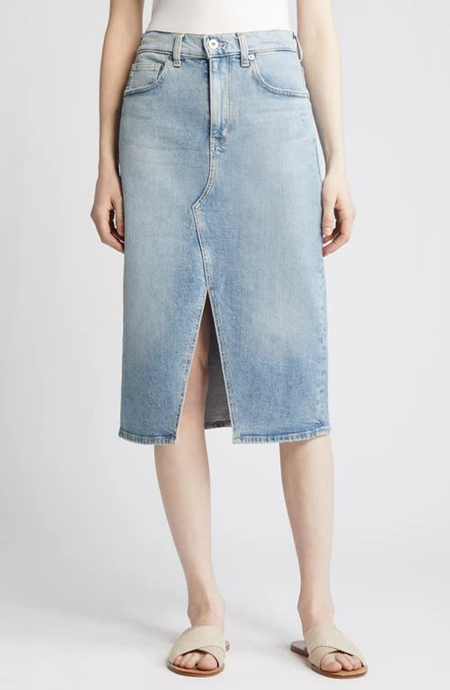 AG Alicia Denim Skirt Eclipsed at Nordstrom,