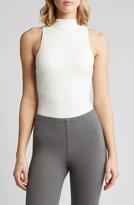 Naked Wardrobe Butter Feel Sleeveless Bodysuit at Nordstrom,