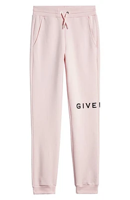 GIVENCHY KIDS Kids' 4G Logo Fleece Joggers in Marshmallow at Nordstrom, Size 10Y