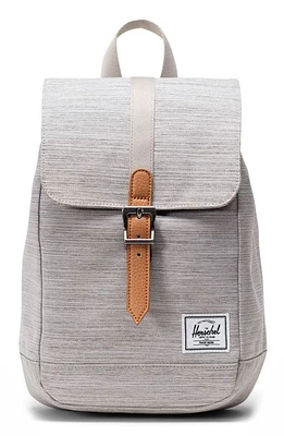 Herschel Supply Co. Retreat Recycled Polyester Sling Bag in Light Grey Crosshatch at Nordstrom