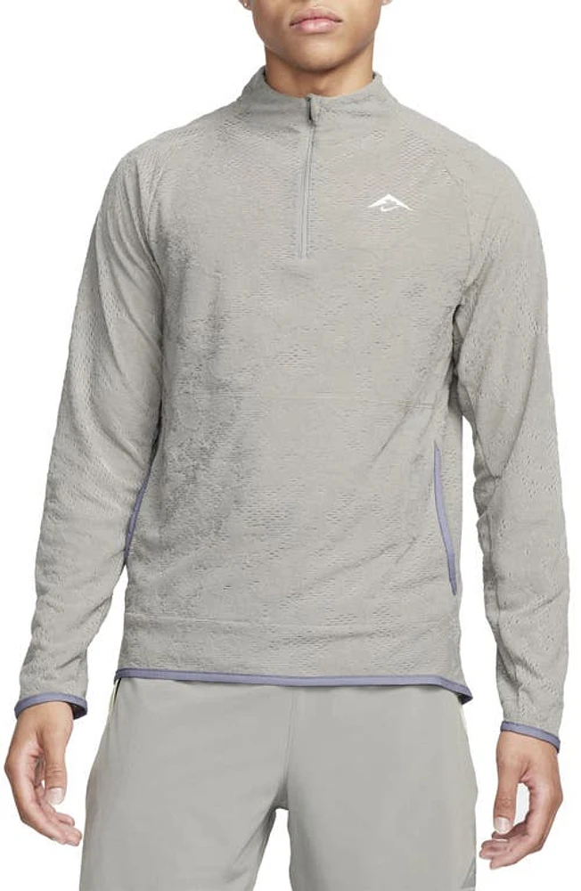 Nike Dri-FIT Half Zip Midlayer Trail Running Top at Nordstrom,