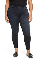 Liverpool Los Angeles Gia Glider Pull-On Ankle Skinny Jeans Dunmore Dark at Nordstrom,