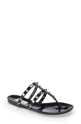 Valentino Garavani Rockstud Jelly Sandal 0No Nero at Nordstrom,