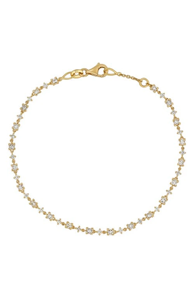 Bony Levy Aviva Diamond Tennis Bracelet in 18K Yellow Gold at Nordstrom, Size 7