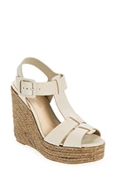 Paloma Barcelo Alison Slingback Espdarille Platform Wedge Sandal Linen at Nordstrom,