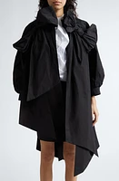 Simone Rocha Double Bow Cape Jacket Black at Nordstrom, Us