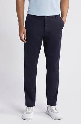 BOSS Kane Cotton Blend Chinos Dark Blue at Nordstrom,