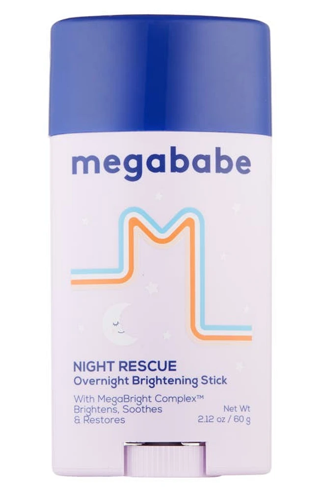 Megababe Night Rescue Overnight Brightening Stick in Purple at Nordstrom, Size 2.12 Oz