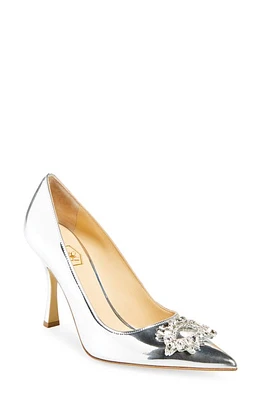 Nalebe Lirum Pointed Toe Pump Silver at Nordstrom,