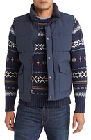 Schott NYC Men's Nylon & Cotton Puffer Vest at Nordstrom,