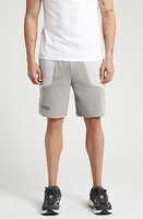 PUMA x PLEASURES Cotton French Terry Sweat Shorts Light Gray Heather at Nordstrom,